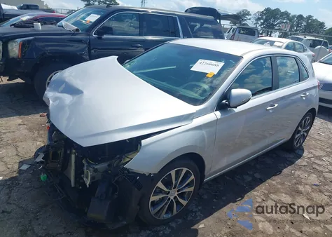 2018 Hyundai Elantra Gt из США, поврежденный, VIN KMHH35LE0JU027381